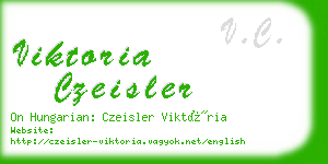 viktoria czeisler business card